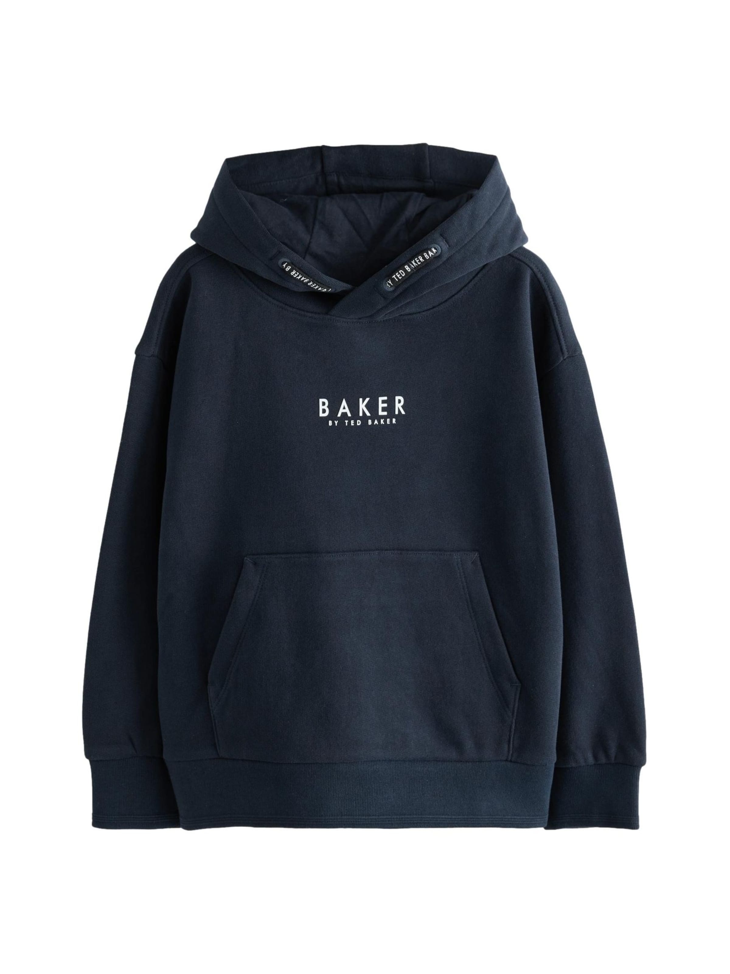 Bluză de molton de la Baker by Ted Baker pe albastru: față