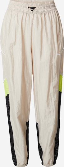 PUMA Παντελόνι φόρμας 'MOVE' σε εκρού / λάιμ / μαύρο / λευκό, Άποψη προϊόντος