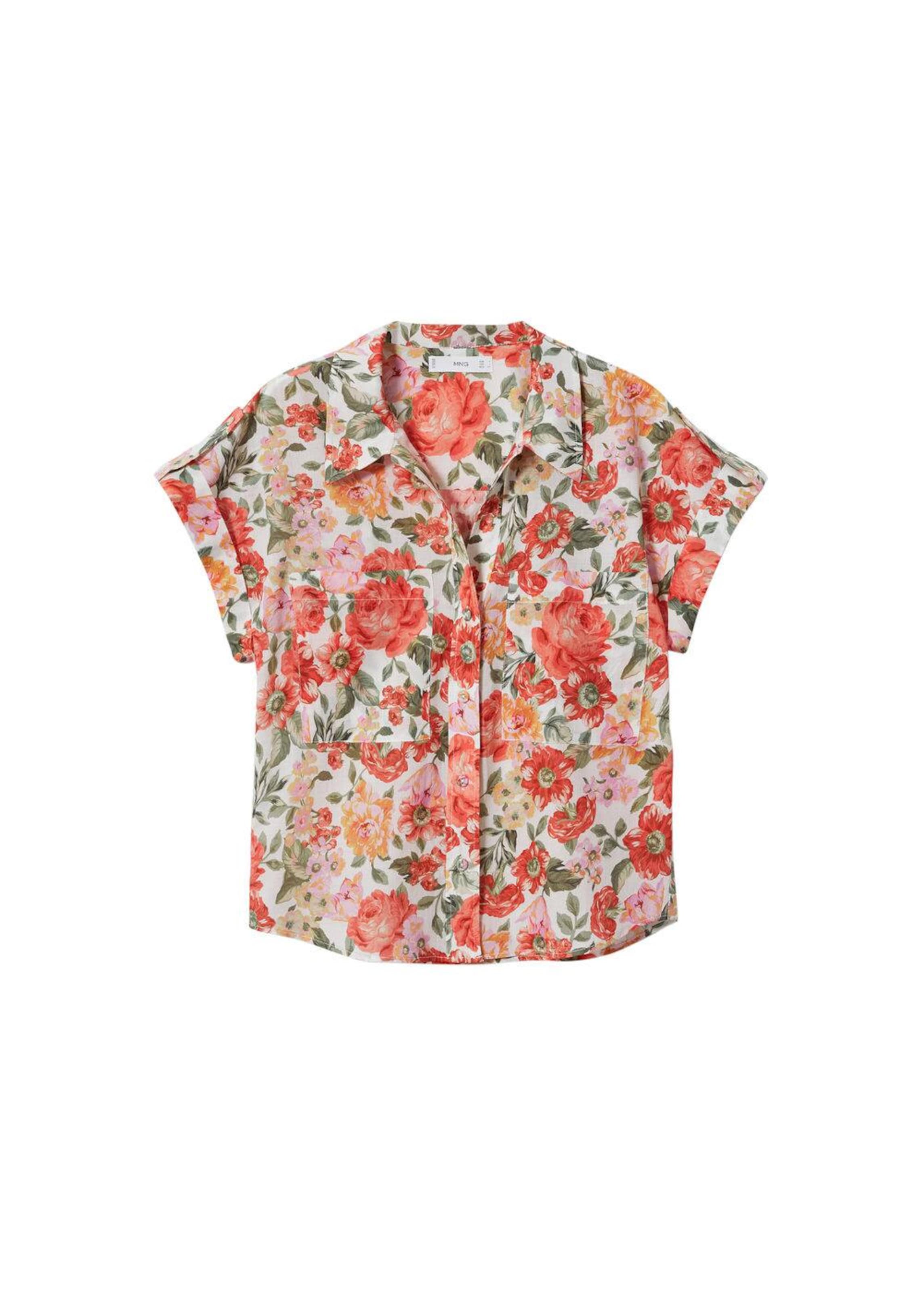Frauen Große Größen MANGO Bluse 'bari' in Mischfarben - FS13257 Frauen Große Größen MANGO Bluse 'bari' in Mischfarben - FS13257