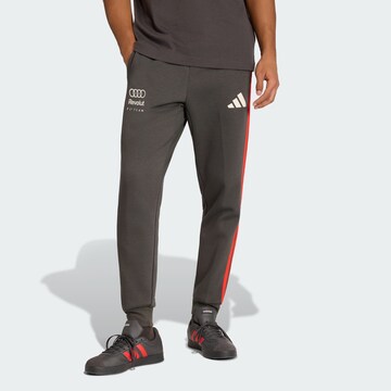 ADIDAS PERFORMANCE Tapered Sporthose 'Audi Formula One Team DNA' in Schwarz: Vorderseite