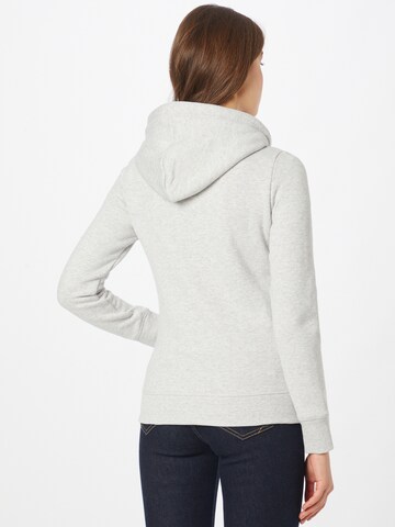 Superdry - Sudadera con cremallera en gris