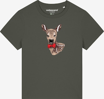 Maglietta di Watapparel in verde: frontale