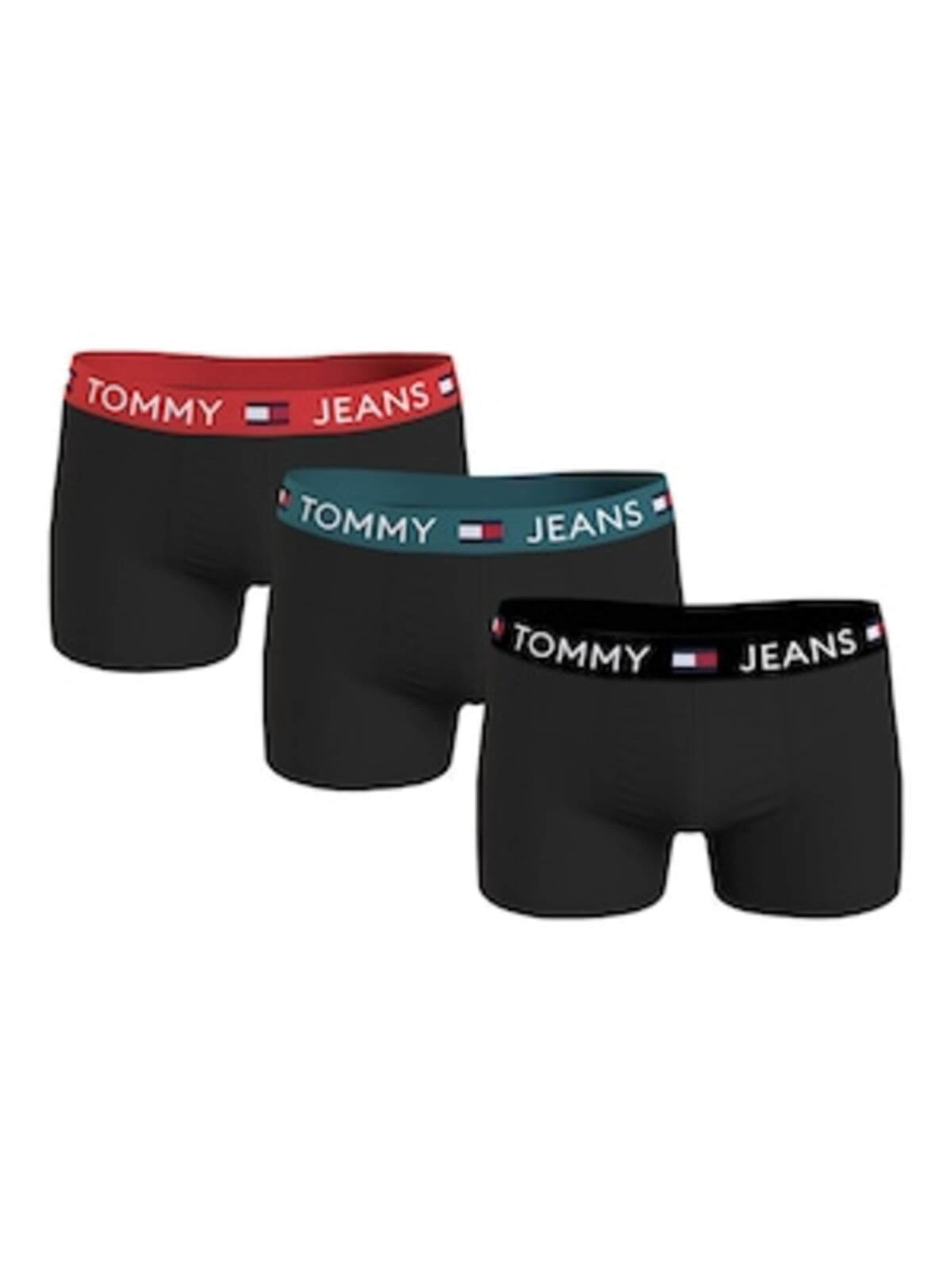 TOMMY HILFIGER Boxeralsók - fekete: elől