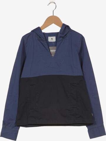 BURTON Sweatshirt & Zip-Up Hoodie in XS in Blue: front