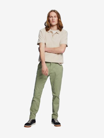 ESPRIT Regular Chino in Groen