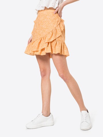 KAN Spódnica 'SUNSET' w kolorze pomarańczowy: przód