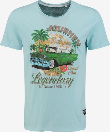 Key Largo Shirt 'Journey' in Blue: front