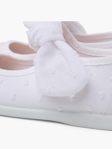 Ballerines Pisamonas en blanc