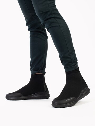 Sneaker alta 'Leon' di Spyder in nero