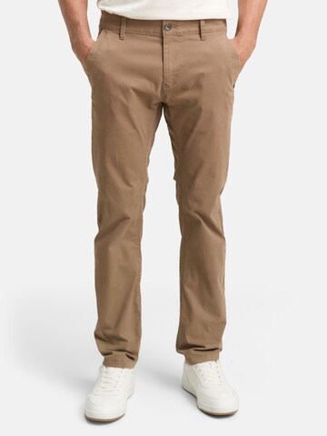 TOM TAILOR Regular Hose in Braun: Vorderseite