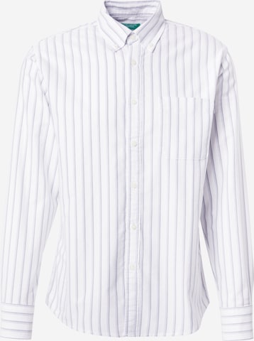 balta UNITED COLORS OF BENETTON Standartinis modelis Marškiniai: priekis