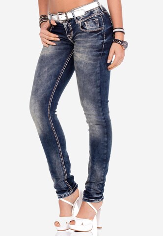 CIPO & BAXX Slimfit Jeans 'Valley' in Blau