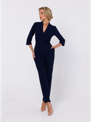 made of emotion Jumpsuit in Blau: Vorderseite