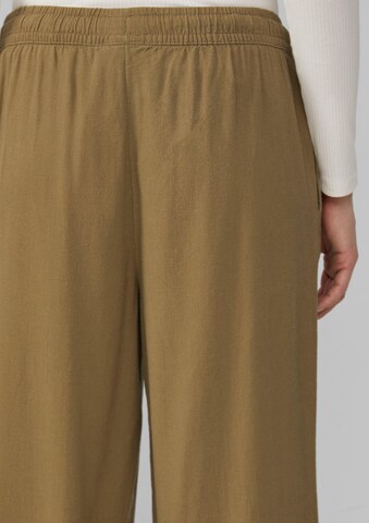 QS Wide leg Trousers in Green