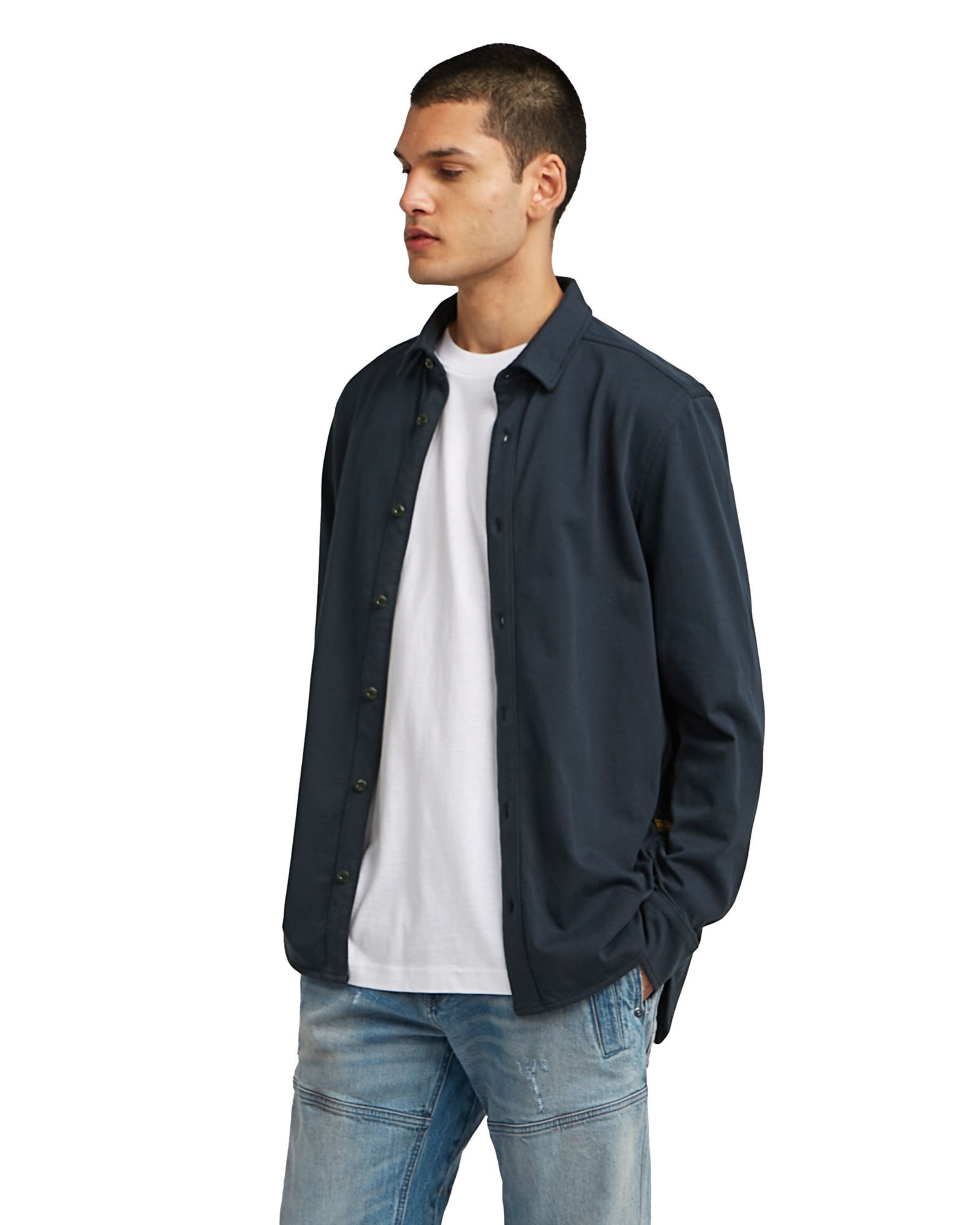 G-STAR Regular Fit Hemd in Blau