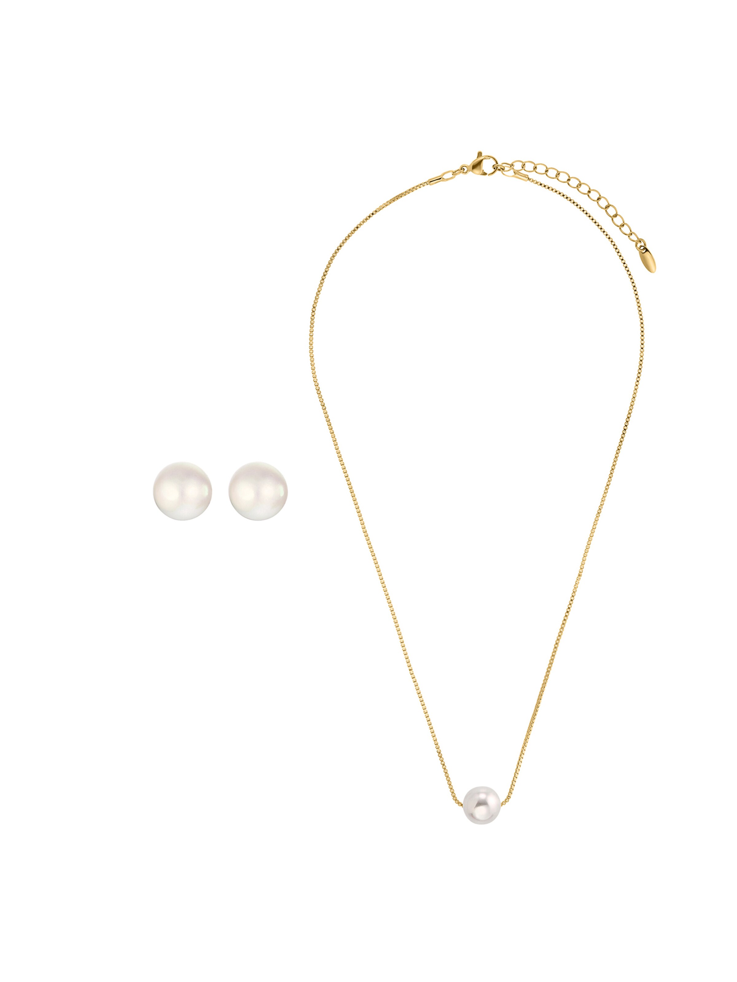 Heideman Sieraden set 'Fabien' in Goud: voorkant