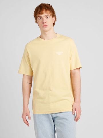 T-Shirt 'Casablanca' JACK & JONES en jaune