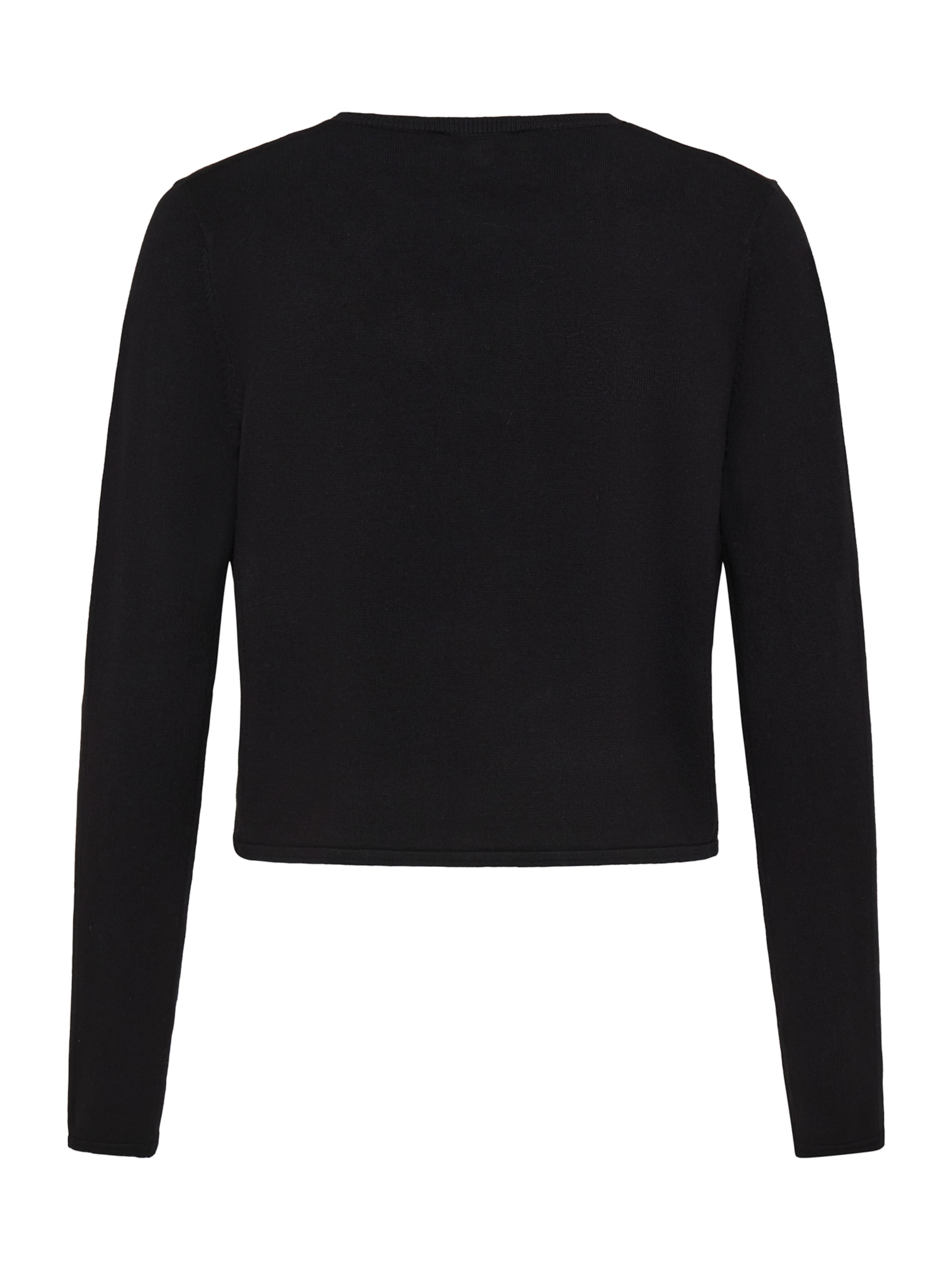 b.young Gebreid vest 'BYMMORLA' in Zwart