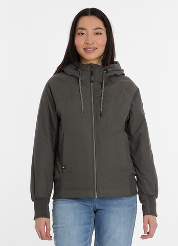 Ragwear Between-Season Jacket in Grey: front