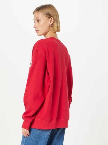 HOLLISTER Μπλούζα φούτερ σε κόκκινο