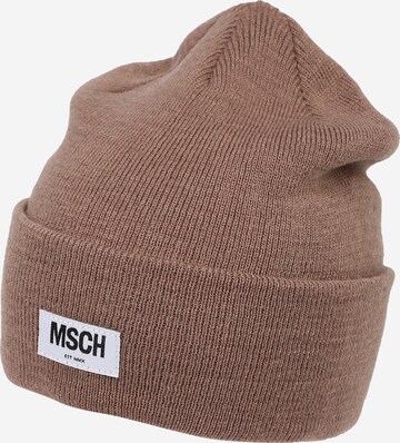 MOSS COPENHAGEN Beanie 'Mojo' in Brown: front