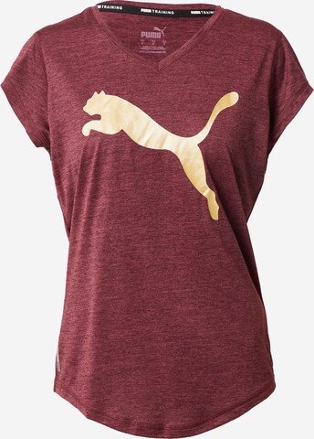 T-shirt fonctionnel PUMA en violet : devant