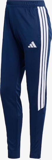 ADIDAS PERFORMANCE Pantalon de sport 'Tiro26 Liga' en bleu / blanc, Vue avec produit