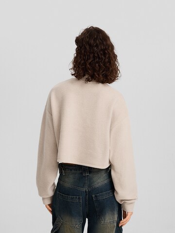 Pull-over Bershka en beige