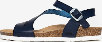 Sandalo con cinturino 'Jaeva' di Bayton in blu: frontale
