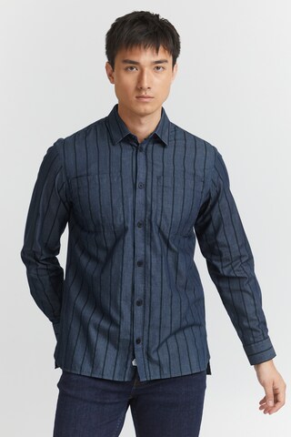 Casual Friday Regular fit Button Up Shirt 'Alvin' in Blue: front
