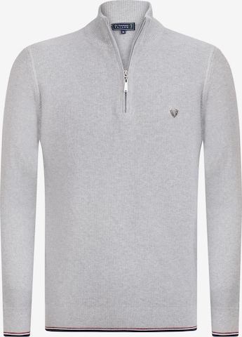 Sir Raymond Tailor Sweater 'Pulse' in Grey: front