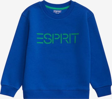 ESPRIT Sweatshirt in Blue: front