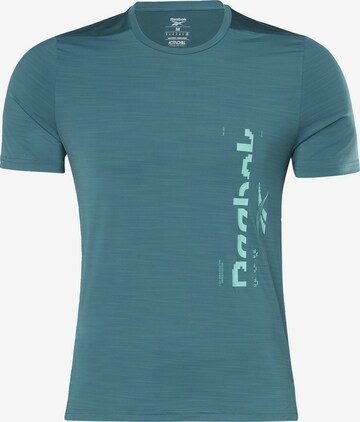 Reebok Functioneel shirt 'Activchill' in Groen: voorkant