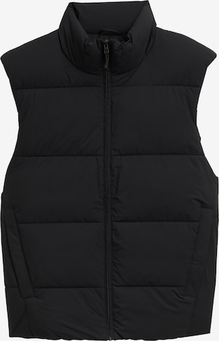 TOM TAILOR DENIM Weste in Schwarz: Vorderseite