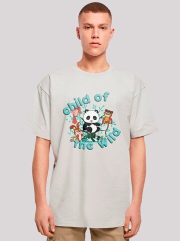 T-Shirt 'Heroes of Childhood Tao Tao Child Of The Wild' F4NT4STIC en blanc : devant