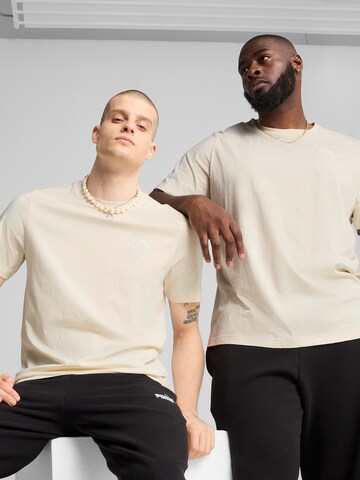 PUMA Спортивный свитшот 'Essentials No.1' в Бежевый: спереди