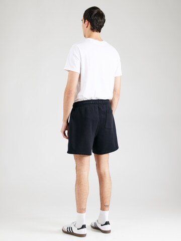 juoda Abercrombie & Fitch Laisvas Kelnės