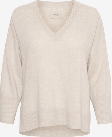 Part Two Sweater in Beige: front