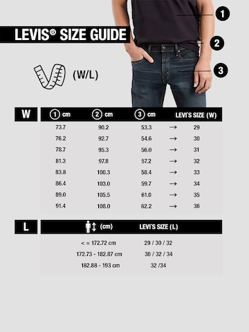 LEVI'S ® Regular Jeans '515™ Slim Taper' in Blue