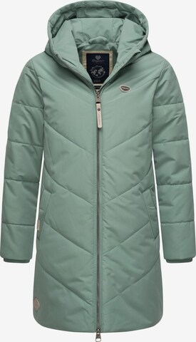 Ragwear Performance Jacket 'Rebbie' in Green: front