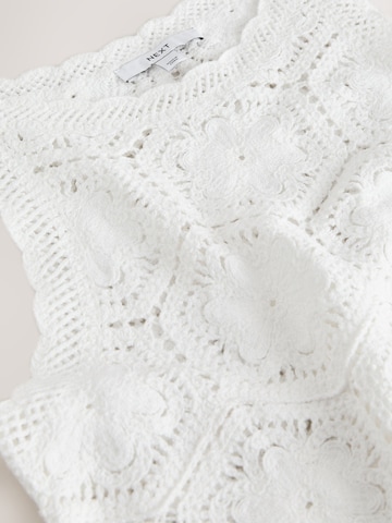 Top in maglia di Next in bianco