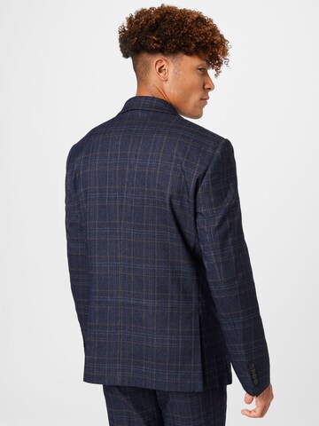 Coupe regular Veste de costume BURTON MENSWEAR LONDON en bleu