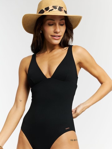 PROTEST Badpak 'PRTRiot' in Zwart