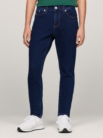 Slimfit Jeans 'AUSTIN SLIM TAPERED' de la Tommy Jeans pe albastru: față