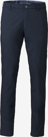 MEYER Regular Chino Pants 'Bonn' in Blue: front