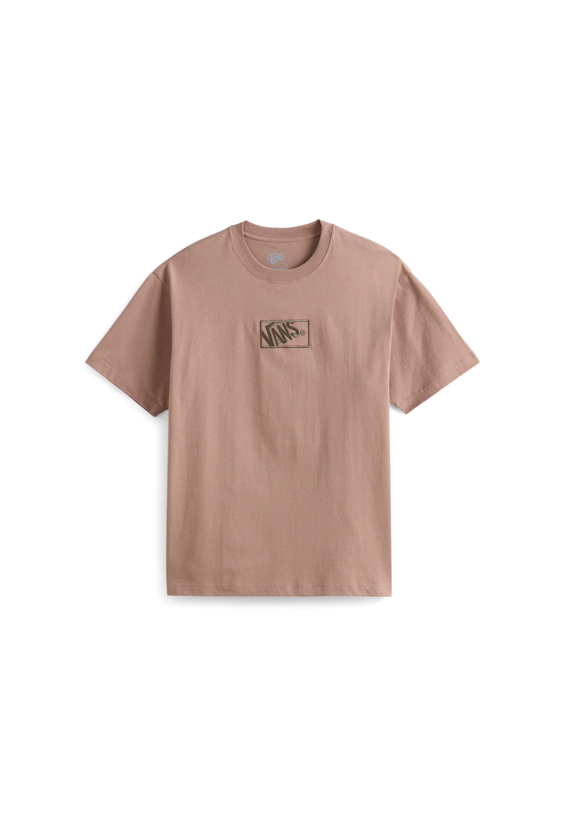 VANS Shirt in Bruin: voorkant