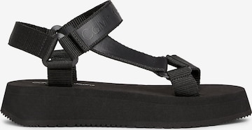 Sandales Calvin Klein Jeans en noir