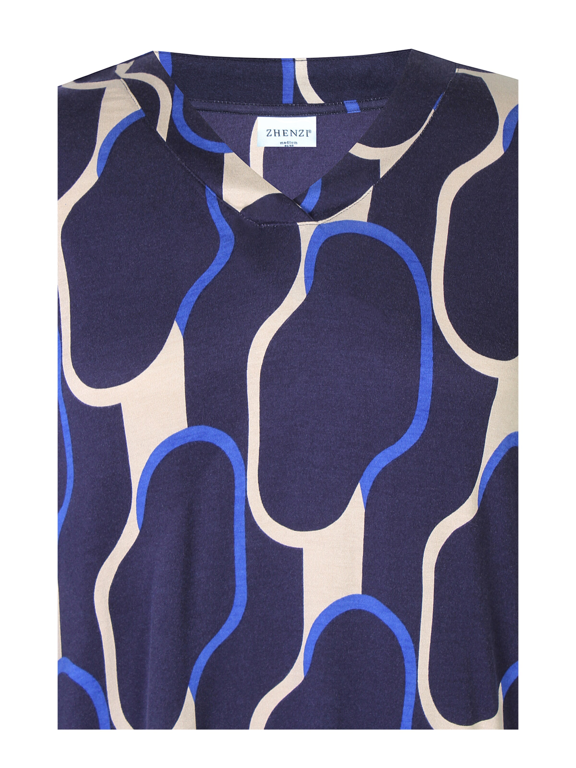 Zhenzi Blouse 'Sylva 1432' in Blue