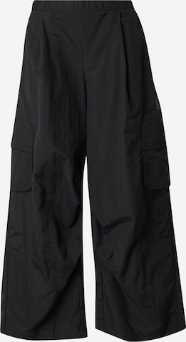 ADIDAS SPORTSWEARSportske hlače - crna boja: prednji dio