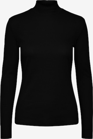 PIECES - Camiseta 'Ruka' en negro: frente